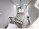 View from above of a living room boasting vaulted ceiling, contemporary flooring, and staircase at 102 Neal Ave, Stockbridge, GA 30281