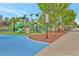 Playground with slides, climbing frames, and soft surfaces for safety and fun at 1125 Lewis Ridge Cir, Lawrenceville, GA 30045