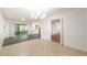 Bright dining area featuring tile flooring and natural light at 1671 Drayton Woods Dr, Tucker, GA 30084