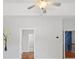 Spacious bedroom with vaulted ceilings and a ceiling fan for added comfort at 1239 Grampian Pass # 11, Marietta, GA 30008