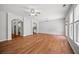 Spacious living area with hardwood flooring and ample natural light at 1239 Grampian Pass # 11, Marietta, GA 30008