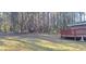 Large backyard and mature trees at 2289 Addison Rd, Marietta, GA 30066