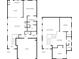 Detailed floor plans showcasing the layout of the first and second floors at 930 Silver Lake Dr, Acworth, GA 30102