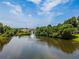 Scenic lake view within the community, complete with a fountain and lush greenery at 930 Silver Lake Dr, Acworth, GA 30102