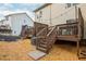 Multi-level deck with backyard access and stone landscaping at 1304 Liberty Nw Pkwy # 1610, Atlanta, GA 30318