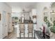 A bright kitchen with stainless steel appliances and breakfast bar at 1304 Liberty Nw Pkwy # 1610, Atlanta, GA 30318
