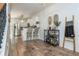 Cozy open floor plan with stairs and bar at 1304 Liberty Nw Pkwy # 1610, Atlanta, GA 30318