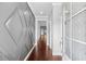 Entryway featuring hardwood floors and decorative wall molding at 2335 Plummer Sw Pl, Marietta, GA 30064