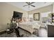 Bedroom with hardwood floors, a ceiling fan, and natural light at 4202 Morrison Way # 9, Atlanta, GA 30341