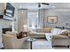 Comfortable living room with fireplace and a view at 4202 Morrison Way # 9, Atlanta, GA 30341