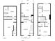 Floor plan showcasing the layout of this multi-level home at 1168 Liberty Nw Pkwy, Atlanta, GA 30318