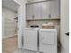Well-organized laundry room with modern washer and dryer set at 159 Sunshower Rdg, Canton, GA 30114