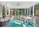 Inviting screened porch, perfect for enjoying the outdoors in comfort at 241 Tweed Ct, Sugar Hill, GA 30518