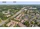 Aerial view of neighborhood showcasing a well planned community near major roads at 5029 Rosalie Rd, Johns Creek, GA 30022