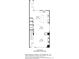 Main floor plan of a home including kitchen, dining and living area at 5029 Rosalie Rd, Johns Creek, GA 30022