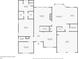 Floorplan of the first floor featuring a Gathering room, kitchen, dining room, and garage at 977 Frog Leap Trail Nw, Kennesaw, GA 30152
