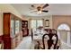 Bright dining area with traditional furniture, showcasing a sophisticated setting for meals and entertaining at 1818 Mcconnell Rd, Grayson, GA 30017