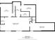 Basement floor plan featuring a recreation room, bar, and sitting room at 530 Summerhill Dr, Roswell, GA 30075