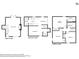 Floor plan showing the layout of the main, bottom, and third floors of the home at 1126 Mainstreet Valley Dr, Stone Mountain, GA 30088