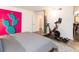 Bedroom showing artwork and exercise bike at 170 Boulevard Se # E117, Atlanta, GA 30312