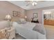 Cozy bedroom featuring a white bed at 1705 Brighton Pt, Atlanta, GA 30328