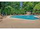 Outdoor pool with plenty of seating at 1705 Brighton Pt, Atlanta, GA 30328