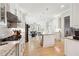 Spacious kitchen with stainless steel appliances, granite countertops, and an open layout at 3423 Jamont Blvd, Alpharetta, GA 30022
