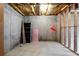 Unfinished basement with concrete walls and floors is ready to be transformed into your dream space at 4045 Hillcrest View Ct, Suwanee, GA 30024