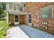 Back deck overlooking a verdant landscape at 415 Haven Ln, Marietta, GA 30066