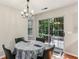 Cozy breakfast area with sliding glass doors and backyard views at 4284 Cabretta Se Dr, Smyrna, GA 30080