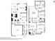 Detailed floor plan showing layout of the home and each level at 189 Privet Cir, Suwanee, GA 30024