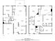 Detailed floor plan of a two-story home showing room dimensions and layout at 255 Wembley Cir, Atlanta, GA 30328