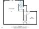 Detailed floor plan showcasing the layout of the below ground floor, including the recreation room, bathroom, and office at 3600 Morishop Nw Cv, Marietta, GA 30064
