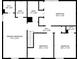 Detailed floor plan of the home's second story with bedrooms and bathrooms at 4378 Heritage Glen Ct, Marietta, GA 30068
