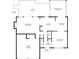 Detailed floor plan for the home's first story, including garage and Gathering room at 4378 Heritage Glen Ct, Marietta, GA 30068