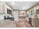 Bright kitchen with granite countertops, stainless steel appliances, and ample cabinet space at 4378 Heritage Glen Ct, Marietta, GA 30068