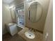 Bathroom with double sinks and granite countertops at 3808 Holy Cross Ct, Decatur, GA 30034