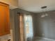 Breakfast nook with a large window and tile flooring at 3808 Holy Cross Ct, Decatur, GA 30034