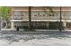 Exterior shot of El Valle Kitchen and Bar in a commercial building on a city street at 800 Peachtree Ne St # 1504, Atlanta, GA 30308