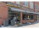 Street view of an Einstein Bros. Bagels shop, featuring its storefront and brick exterior at 800 Peachtree Ne St # 1504, Atlanta, GA 30308