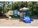 Fun community playground featuring a slide, climbing structure, and interactive elements for to enjoy at 344 Nottingham Dr, Marietta, GA 30066