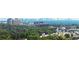Scenic aerial shot featuring a lush cityscape, vibrant greenery, and high-rise buildings at 361 17Th, Chattahoochee Hills, GA 30363