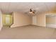 Large carpeted basement space with multiple access points at 4924 Locklear Way, Marietta, GA 30066