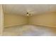 Unfinished basement with ceiling tiles and fan at 4924 Locklear Way, Marietta, GA 30066