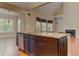 Kitchen island has granite counters and stainless steel dishwasher at 4924 Locklear Way, Marietta, GA 30066