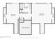 Upstairs floorplan showing bedrooms, bathroom, and closet locations and dimensions at 6841 Fairway Ridge Dr, Douglasville, GA 30134