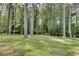 Large backyard with mature trees provides a tranquil setting and ample privacy at 1891 Sahara Se Dr, Atlanta, GA 30316