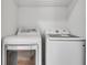 Convenient laundry area featuring a modern washer and dryer at 1891 Sahara Se Dr, Atlanta, GA 30316