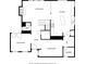Detailed first floor layout featuring a kitchen, living room, foyer, bath and laundry room at 3362 Palm Nw Cir, Kennesaw, GA 30144