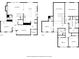Complete floor plan including first and second floor, plus dimensions, layout of bedrooms, bath and living areas at 3362 Palm Nw Cir, Kennesaw, GA 30144